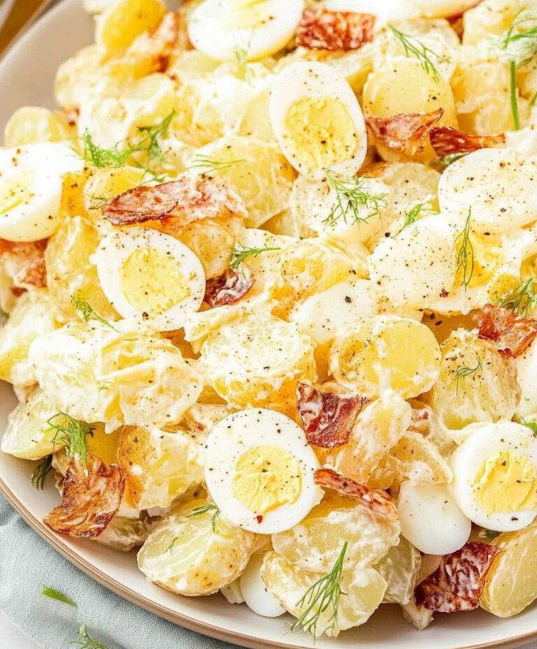 Easy Potato Salad With Eggs Recipe