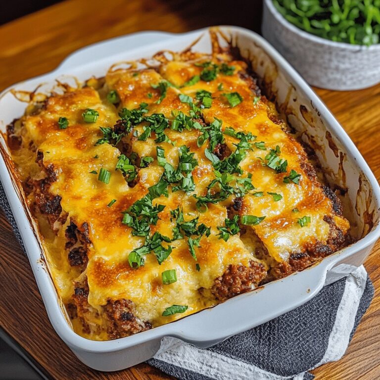 Ultimate Loaded Meatloaf Casserole Recipe