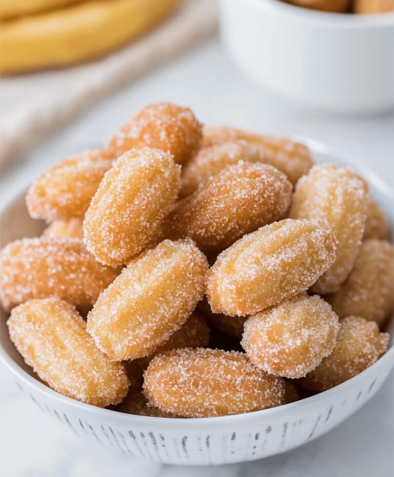 Crispy Churros Poppers Recipe