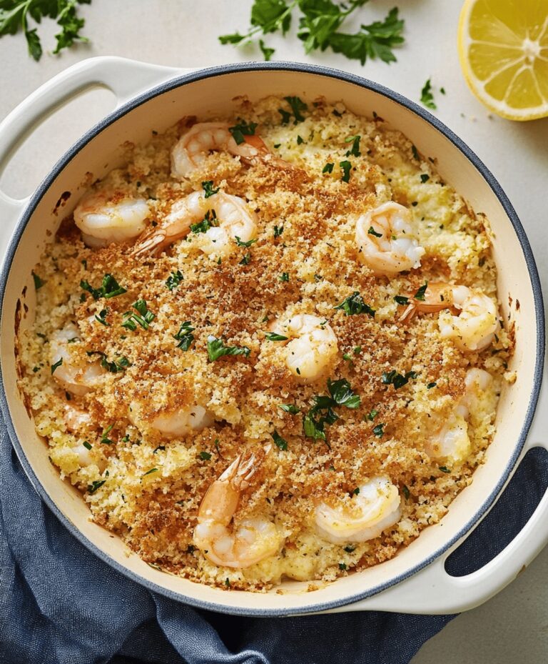 Classic Shrimp Scampi With Bread Crumbs Recipe