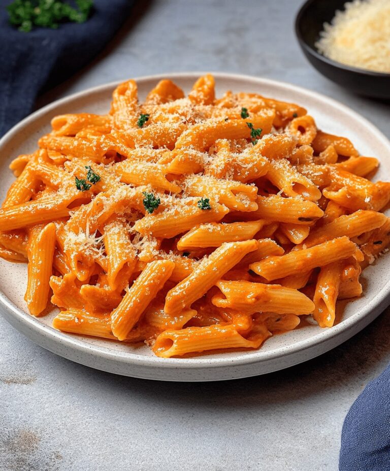 Creamy Italian Pink Sauce Rose Pasta Recipe