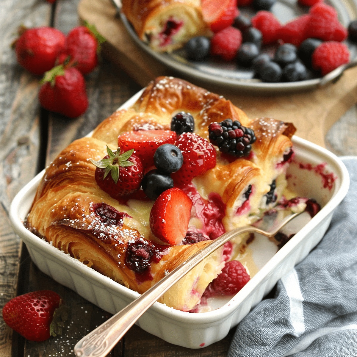 Berry Croissant Bake Recipe