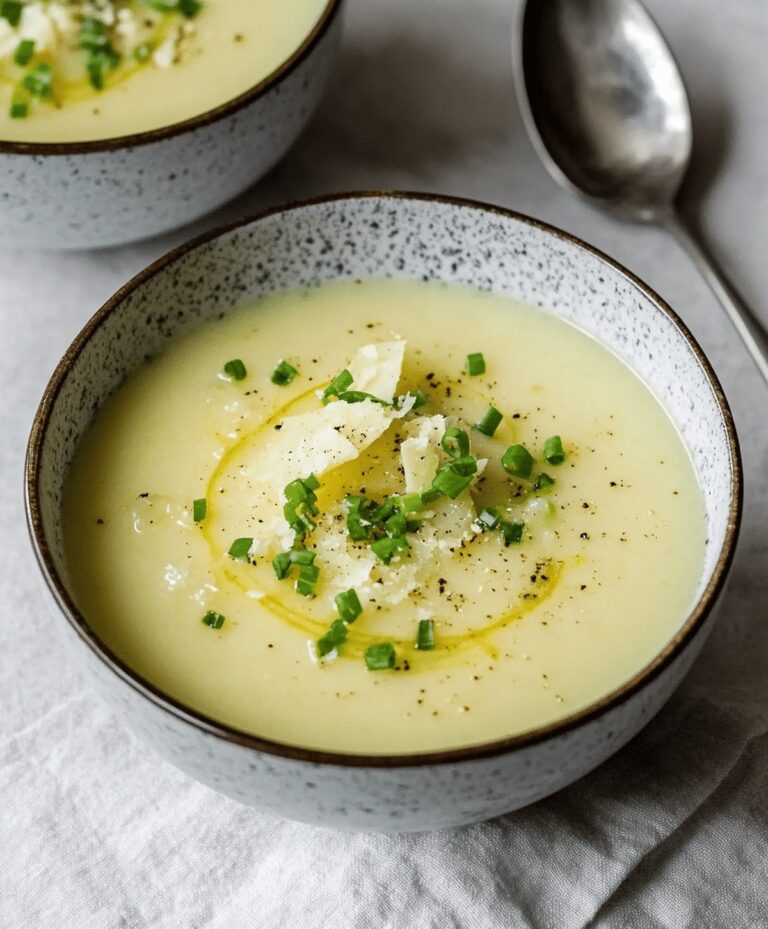 Creamy Potato Leek Soup Recipe