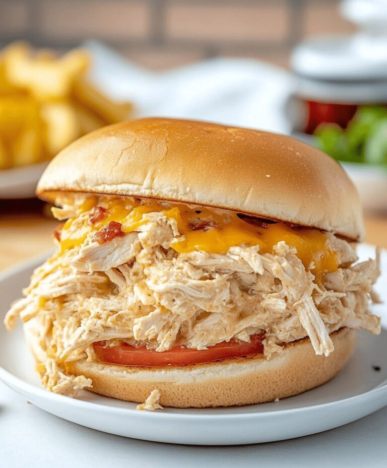 Crock Pot Ranch Chicken Sandwiches Recipe