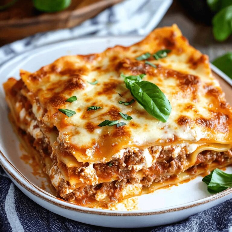Lasagna With Bechamel Recipe