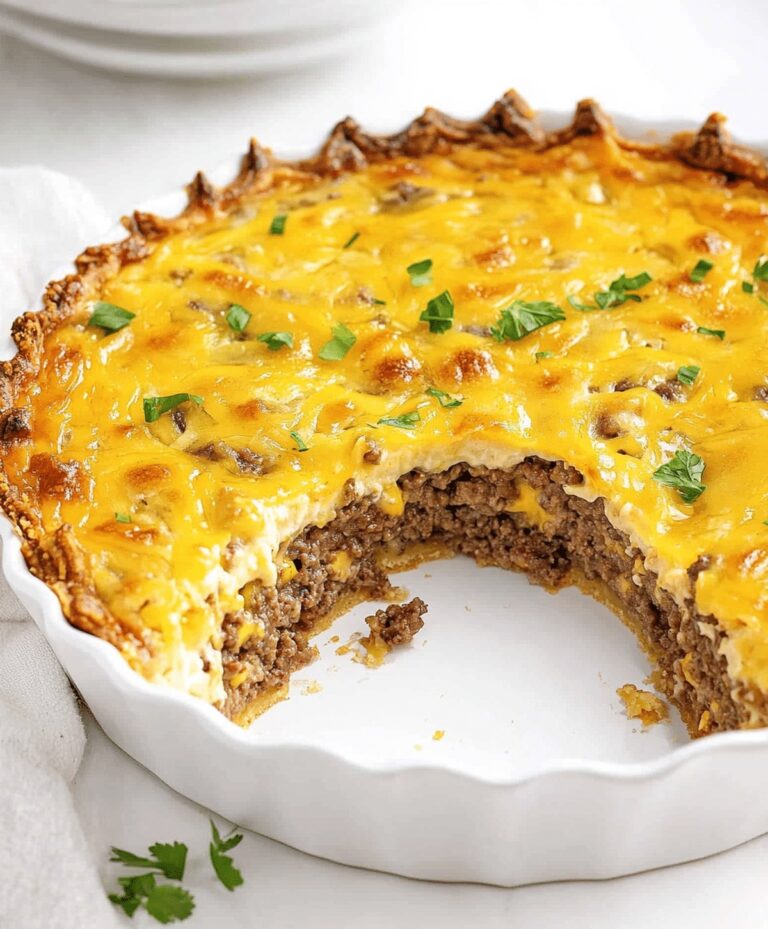 Easy Cheeseburger Pie Recipe