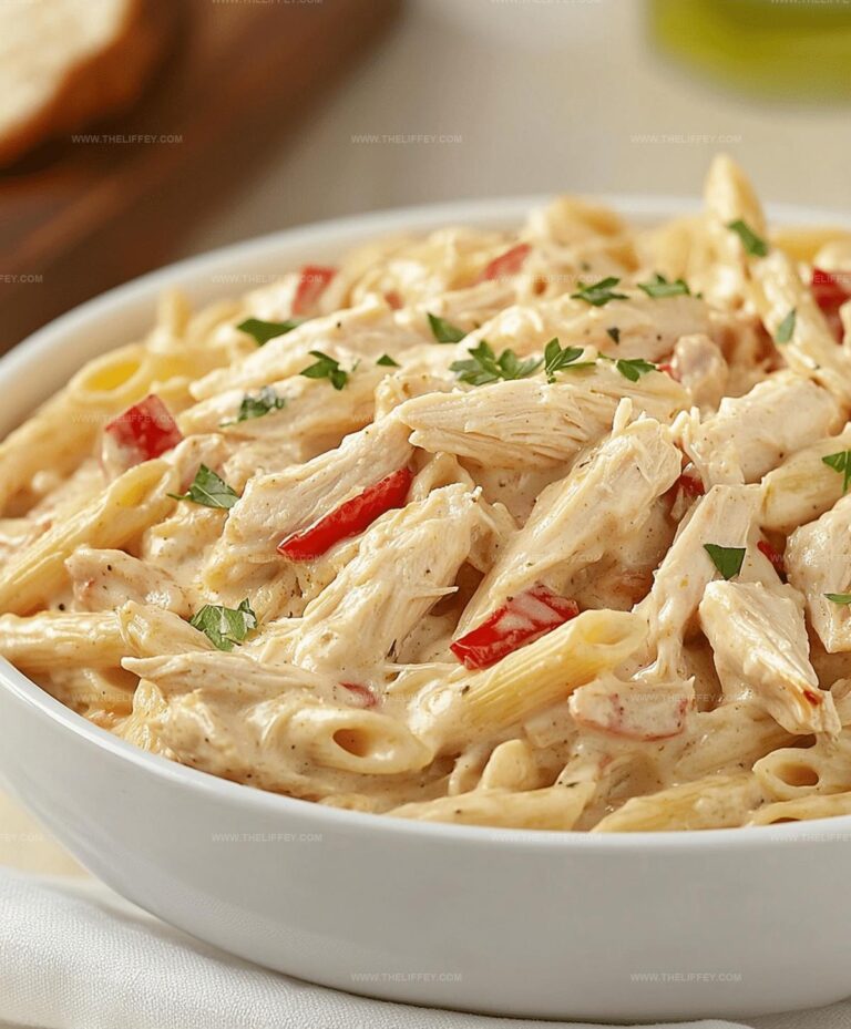 Creamy White Cheddar Chicken Pasta Recipe