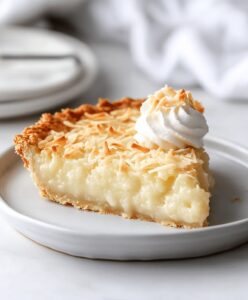 Creamy Coconut Pie Recipe