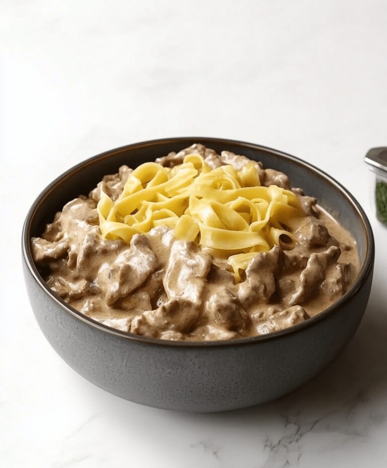 Easy Beef Stroganoff Recipe