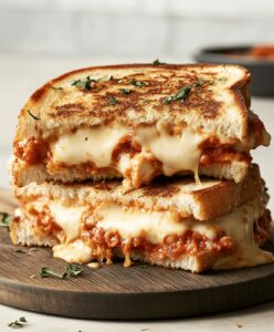 Simple Chicken Parmesan Grilled Cheese Recipe