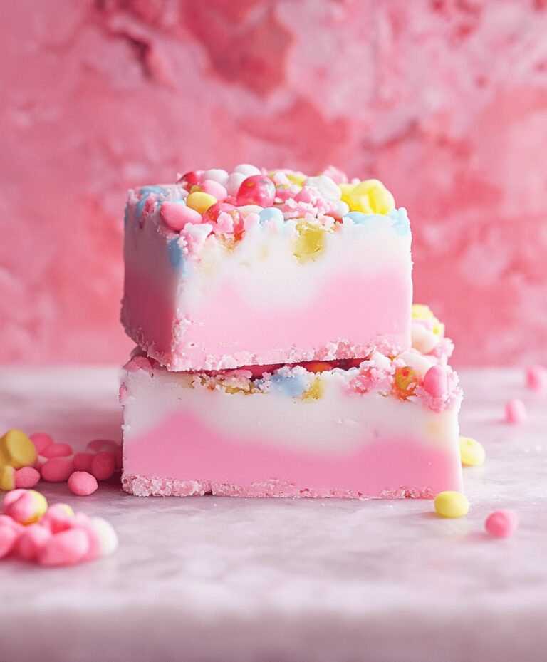Creative Homemade Bubblegum Cloud Fudge Recipe