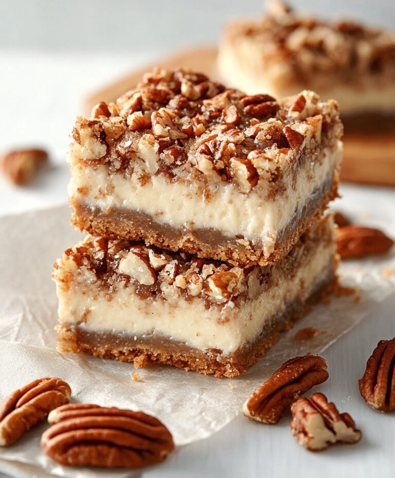 Pecan Pie Cheesecake Bars Recipe