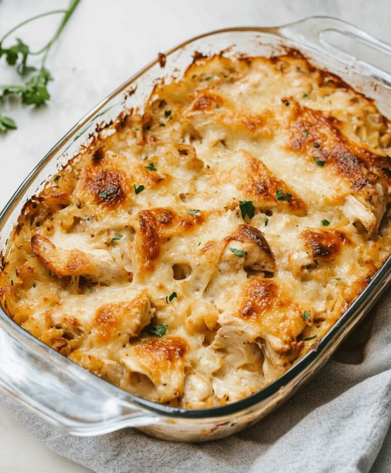 Creamy French Chicken Casserole Recipe