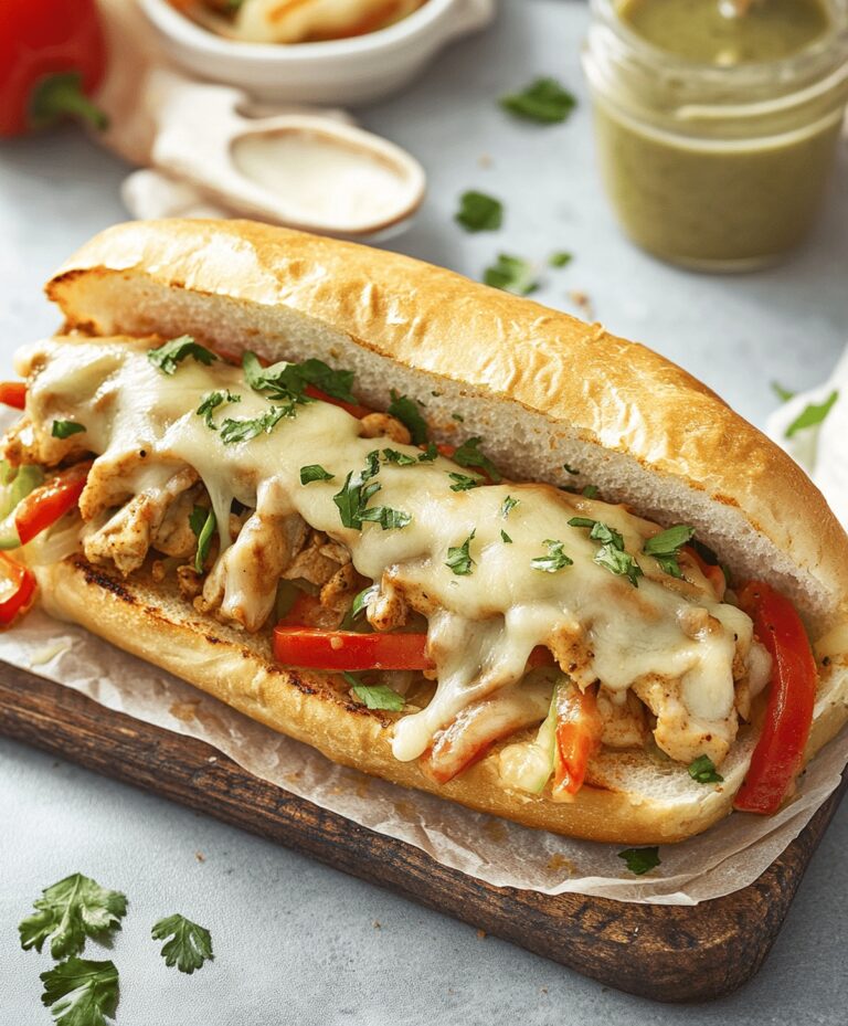 Chicken Philly Cheesesteak Recipe