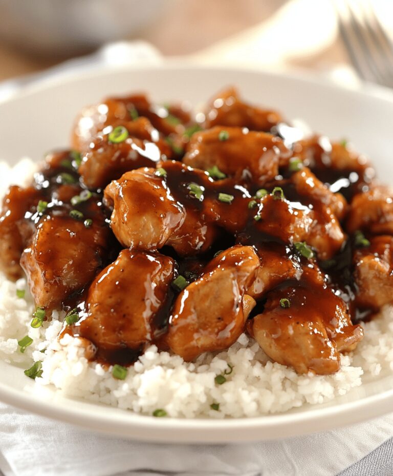 Easy Bourbon Chicken Recipe