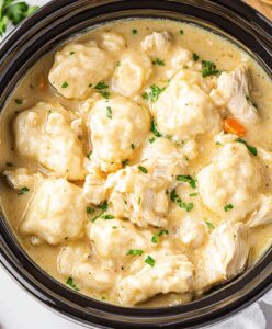 Crockpot Chicken And Dumplings Recipe