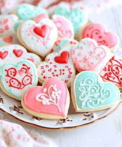 How To Decorate Simple Valentines Day Cookies With Royal Icing Recipe