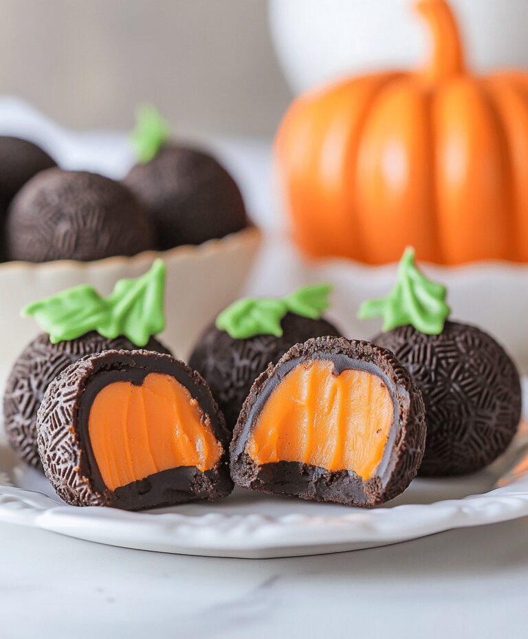 Pumpkin Oreo Balls Recipe