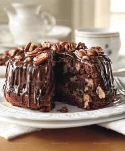 Chocolate Pecan Dream Cake Recipe