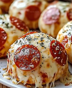 Pepperoni Pizza Bombs Recipe