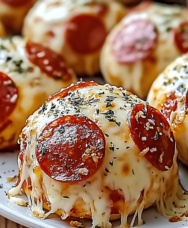 Pepperoni Pizza Bombs Recipe