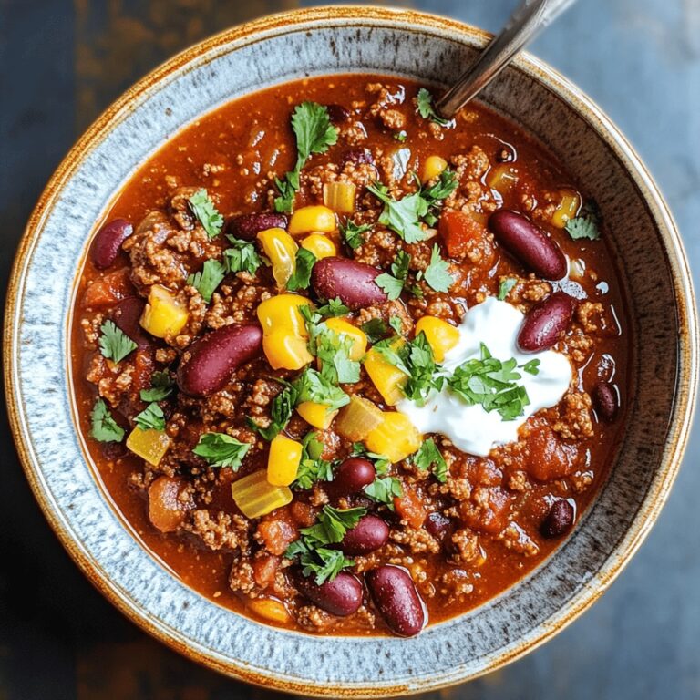 Quick 5 Ingredient Chili Recipe