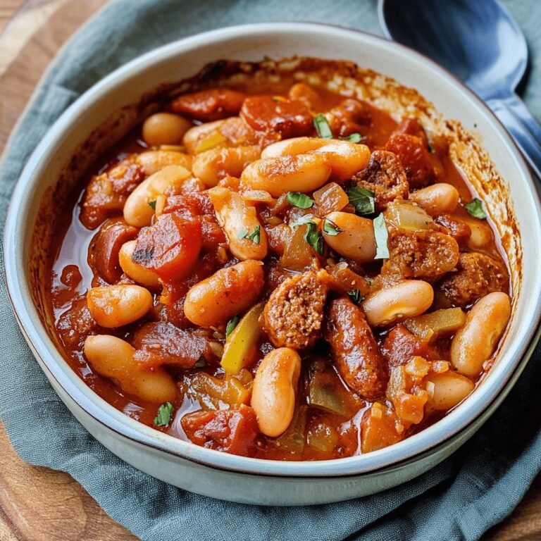 Delicious Sausage and Bean Casserole Recipe