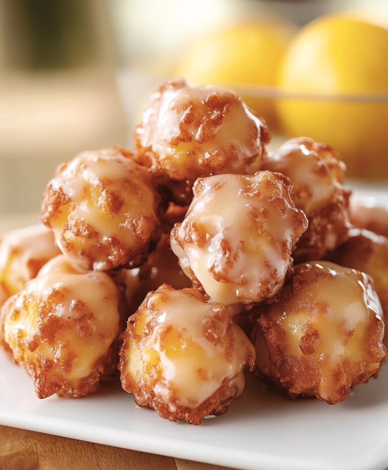 Crispy Apple Fritter Bites Recipe