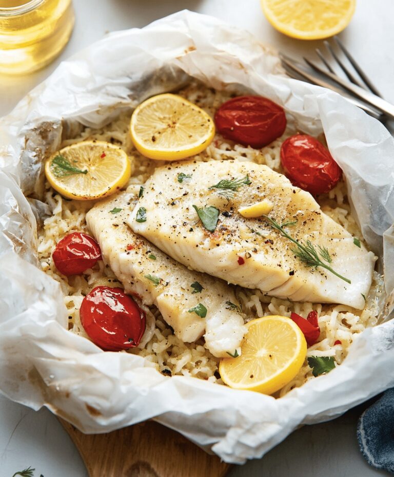 Simple Fish En Papillote Recipe