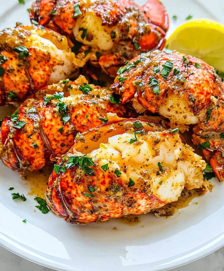 Succulent Garlic Butter Lobster Tails Recipe