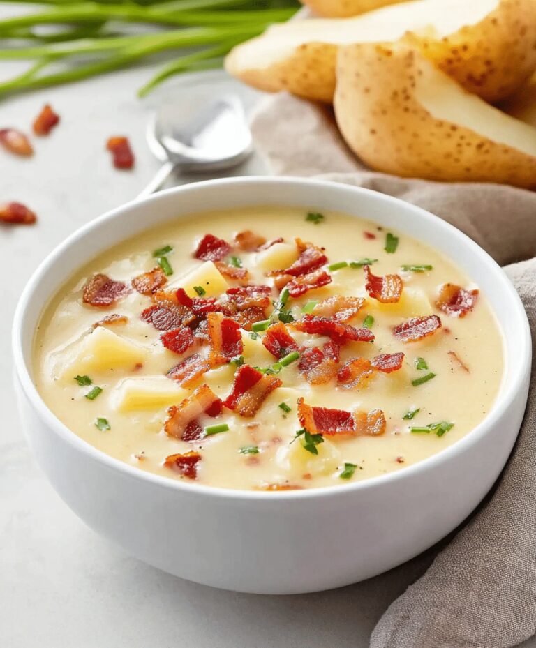 Creamy Potato Soup With Bacon Recipe