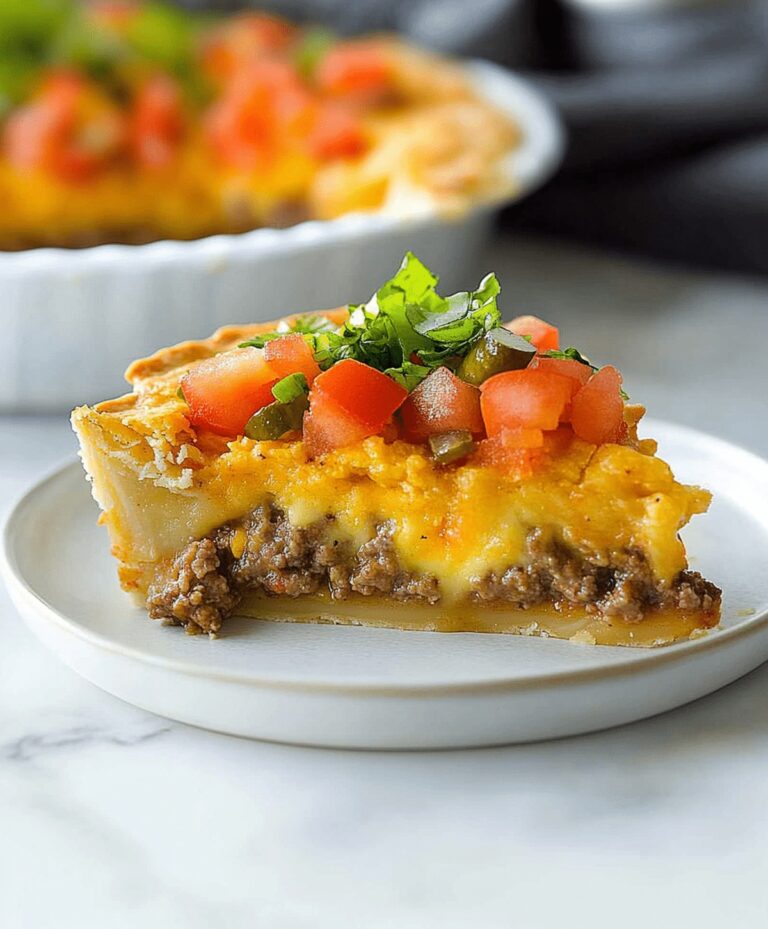 Cheeseburger Pie Recipe