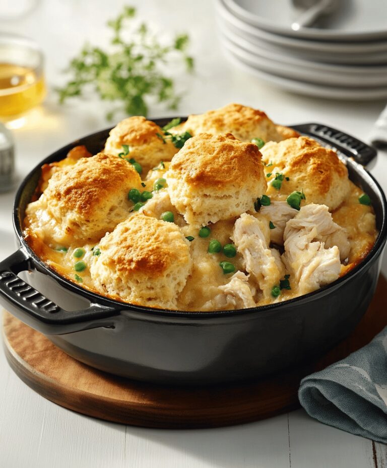 Chicken Cobbler With Red Lobster Biscuit Mix Recipe