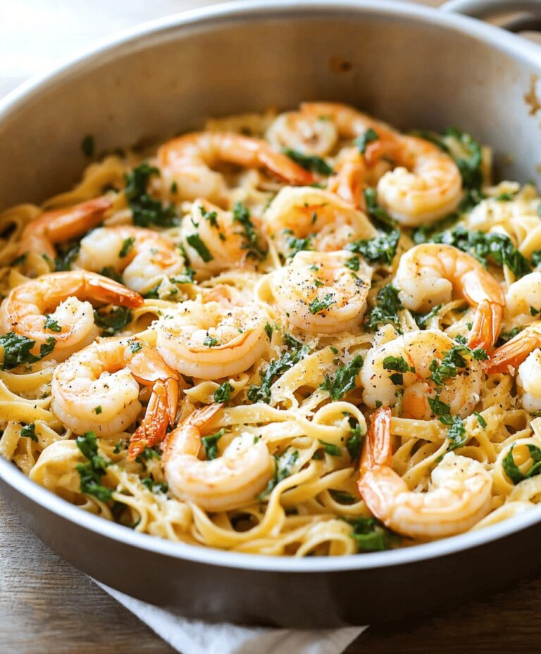 Delicious Shrimp Scampi Pasta Bake Recipe