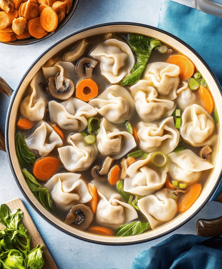 Quick and Easy Homemade Wonton Soup Recipe