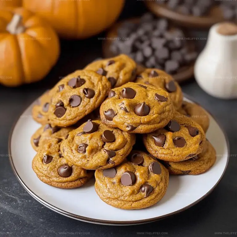 Soft Pumpkin Chocolate Chip Cookies Recipe