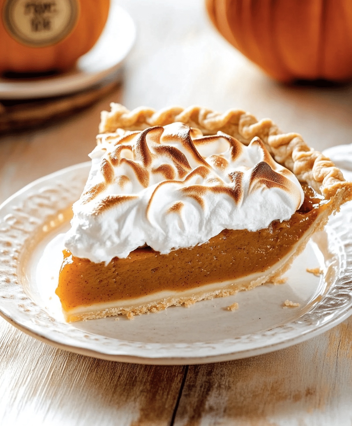 Delicious Chai Pumpkin Meringue Pie Recipe