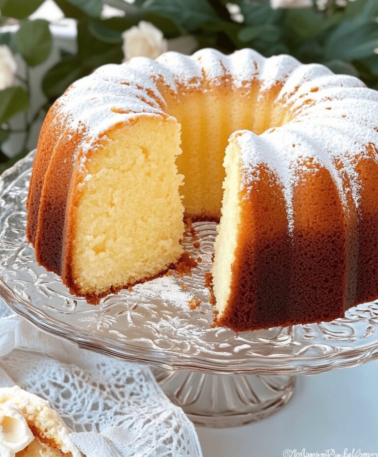 Classic Million Dollar Pound Cake Recipe