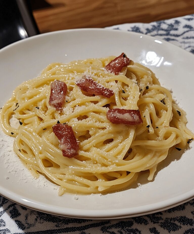 Classic Spaghetti Carbonara Recipe