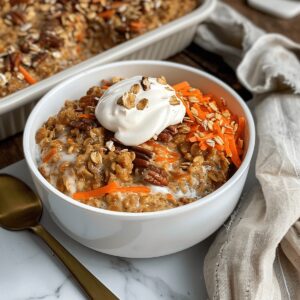 Carrot Cake Oatmeal Recipe