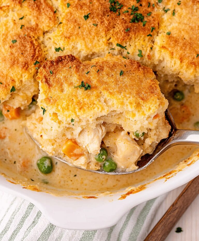 Tiktok Cheddar Bay Biscuit Chicken Cobbler Recipe