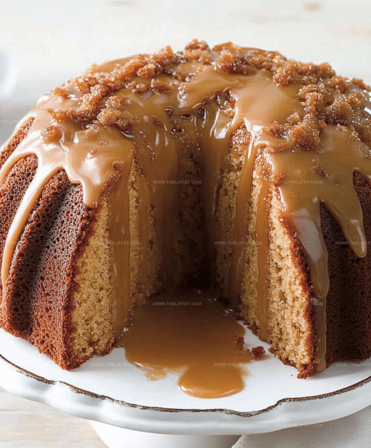 Rich Brown Sugar Caramel Pound Cake Recipe