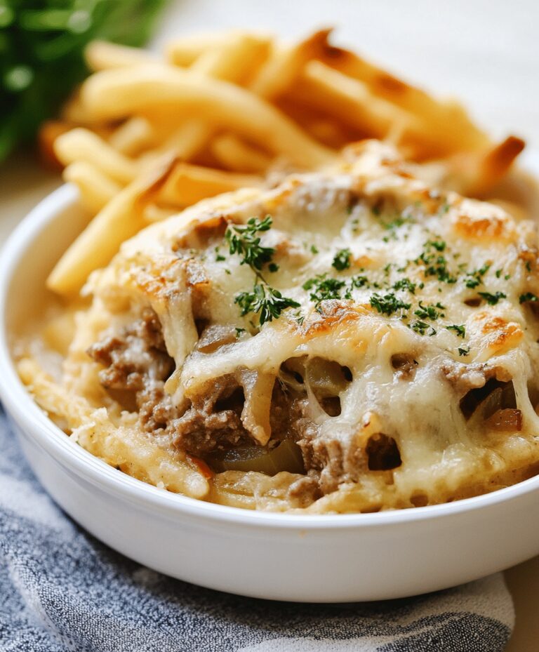 French Onion Beef Casserole Recipe