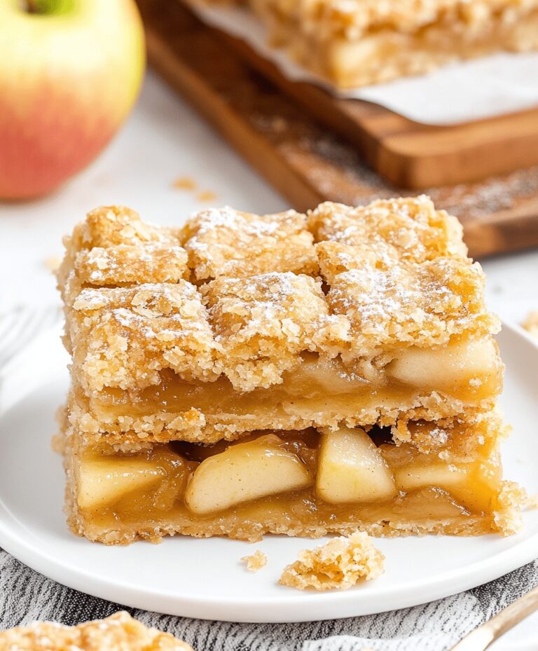 Buttery Apple Pie Bars Recipe