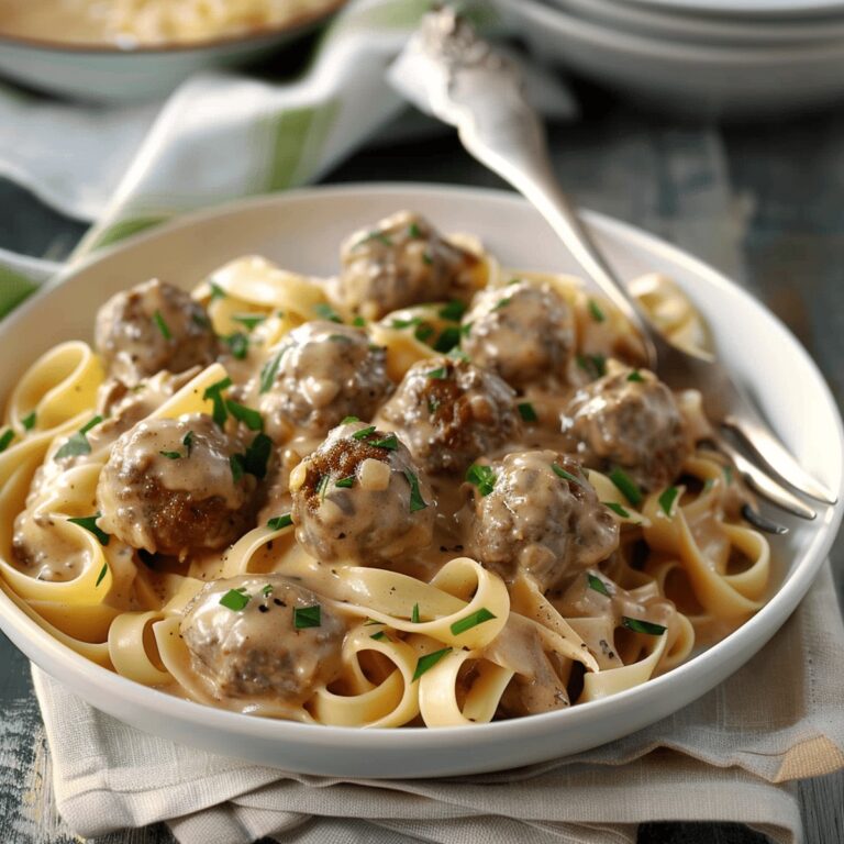 Meatball Stroganoff Recipe