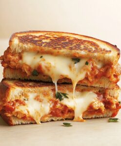 Easy Chicken Parmesan Grilled Cheese Recipe