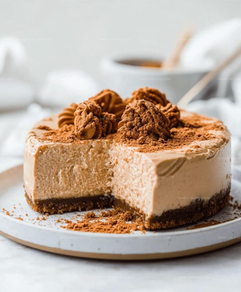 Creamy Biscoff Cheesecake Recipe