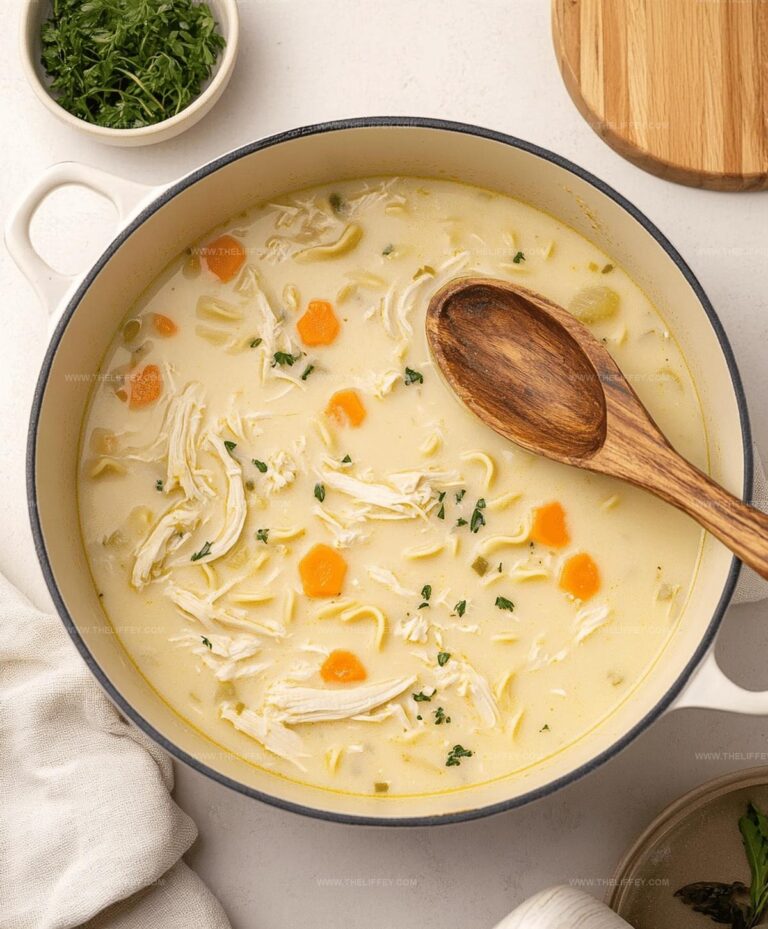 Best Creamy Chicken Noodle Soup Recipe