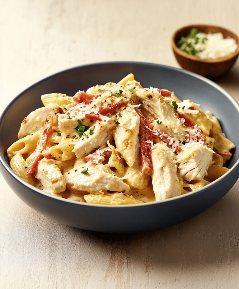 Creamy Chicken Carbonara Recipe