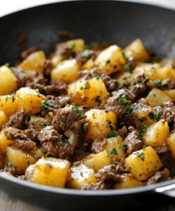 Perfect Beef And Potatoes Skillet Recipe